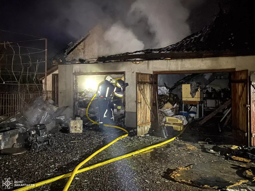 На Ужгородщині й Мукачівщині рятувальники ліквідували займання в гаражах				
   
Події