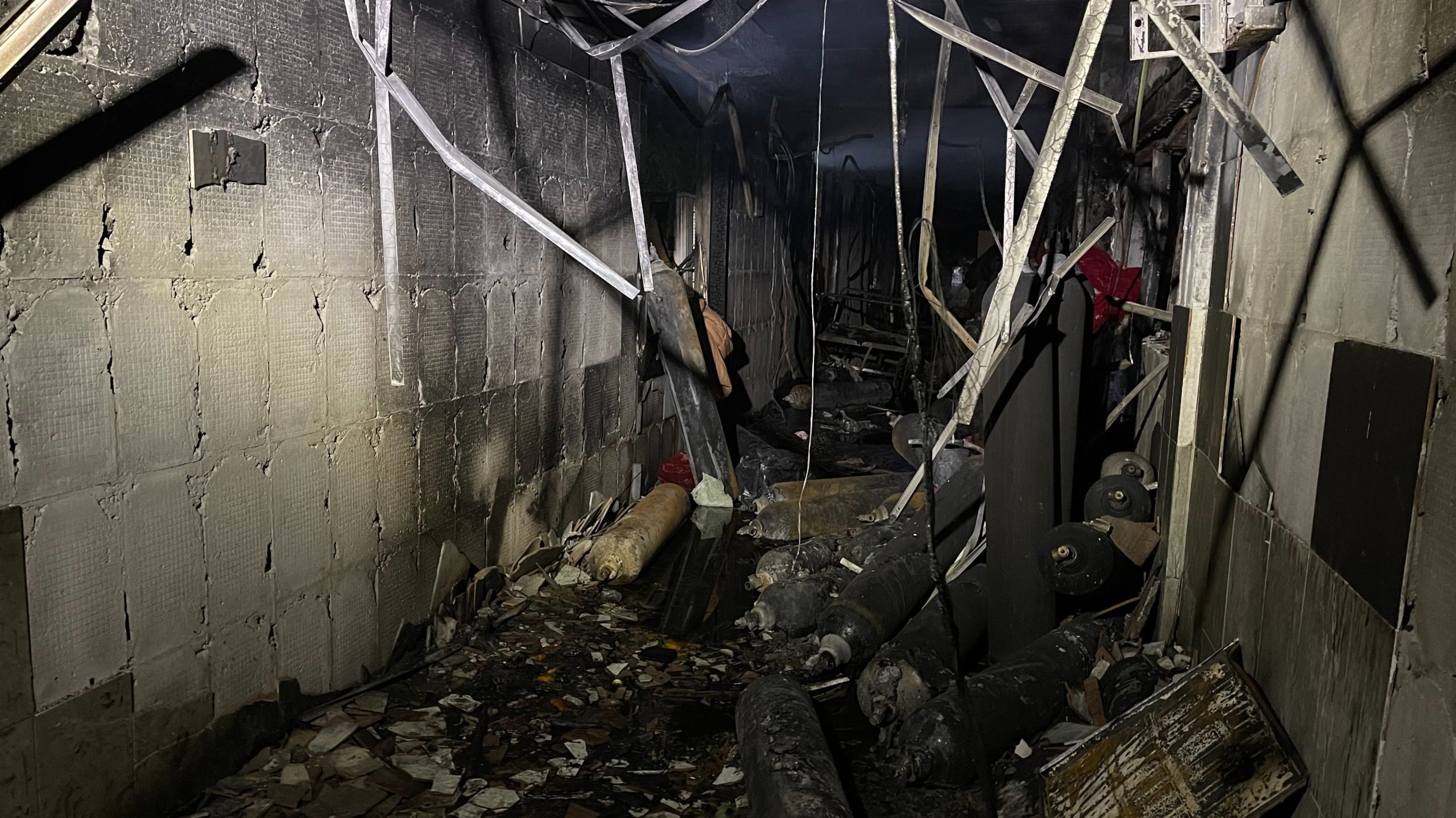 Öt nappal a nyitás után szénné égett egy bevásárlóközpont Irakban