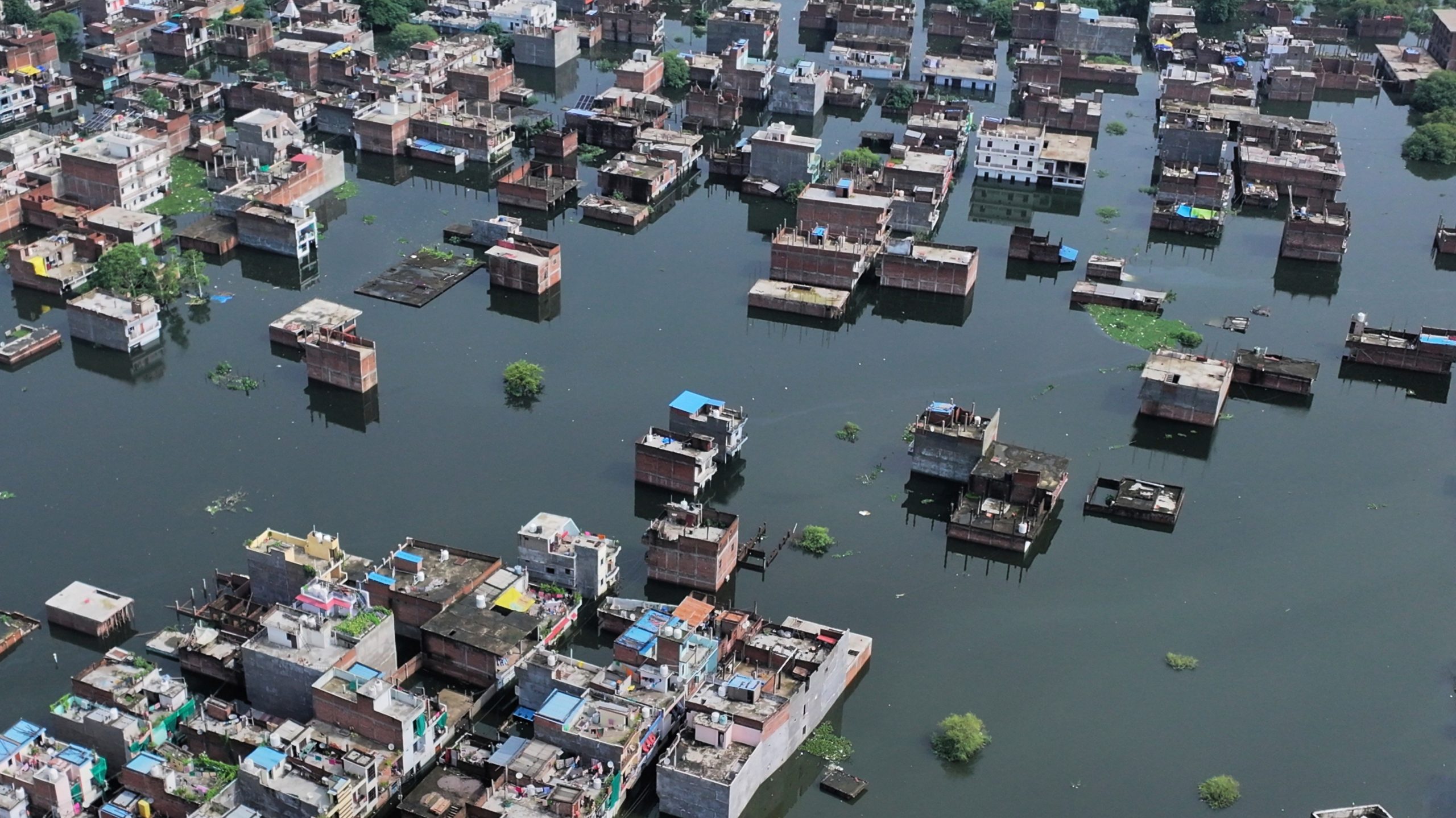 В Індії раптова повінь змила село