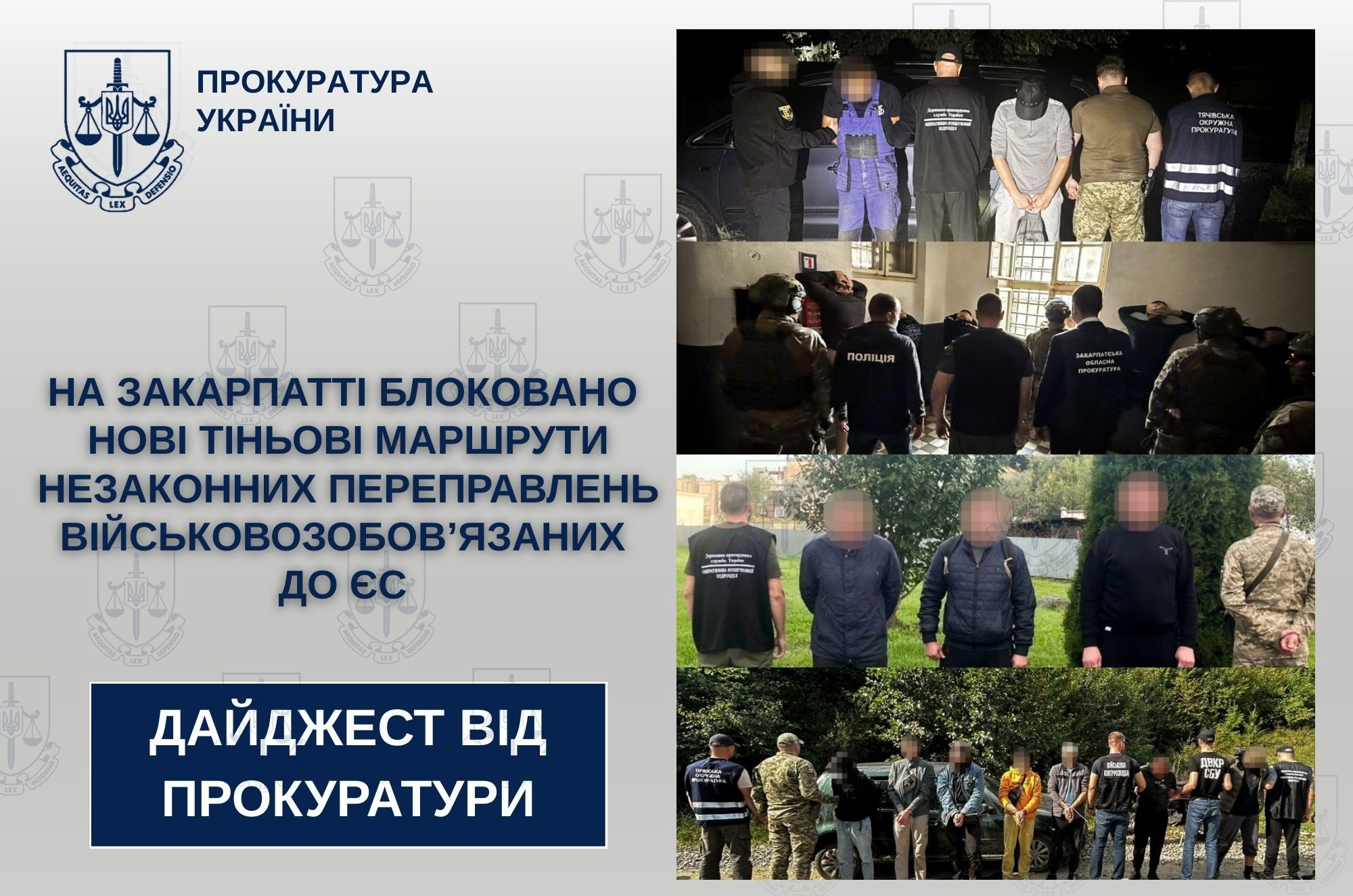 Kárpátalján újabb illegális határátlépési csatornákat számoltak fel: egy hét alatt 18 katonaköteles férfit tartóztattak le